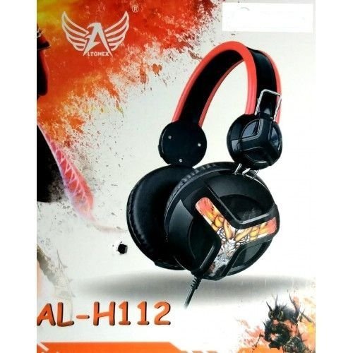  - Headset - preta - Central - unidade    Cod. HEADSET GAMER AL-H112