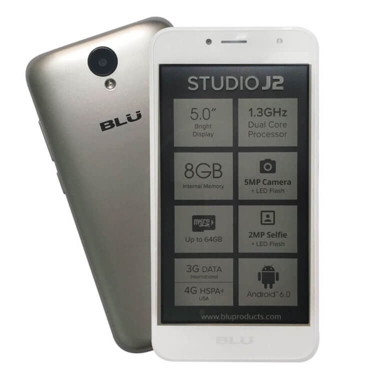 Celular Smartphone Blu Studio J2 - Celulares - Central - unidade            Cod. CL BLU J2