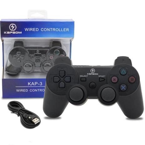  - Controle video game - Central - unidade    Cod. CONTROLE GAMER PS3 KAP-3