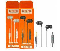  - Fones - Kaidi Entrada P2 Intra-Auricular - unidade    Cod. KD-731 Fone de Ouvido com fio