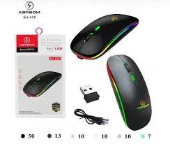  - Mouse - Kapbom - unidade    Cod. KA-618 Mouse Sem Fio Com LED Luminoso Mouse Para T