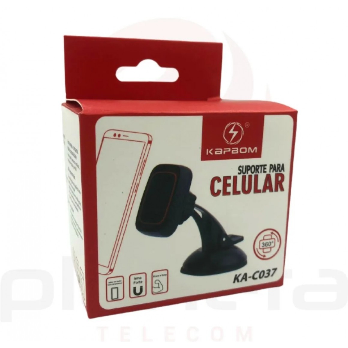  - Suporte - unidade    Cod. SUPORTE PARA CELULAR MAGNETICO KA-C037