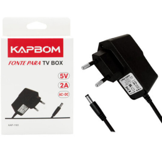  - Carregadores            Cod. FONTE TV BOX KAP-1181