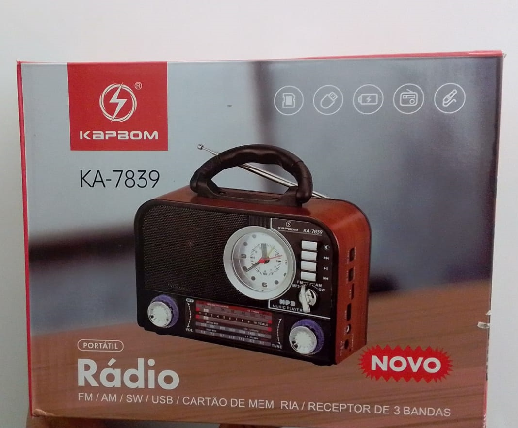  - Caixa de Som - unidade            Cod. RADIO KA-7839