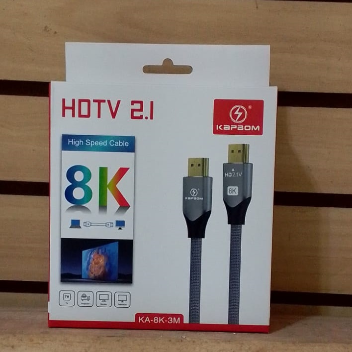  - Cabos     Cod. CABO HDMI 8K 3METROS KA-8K-3M