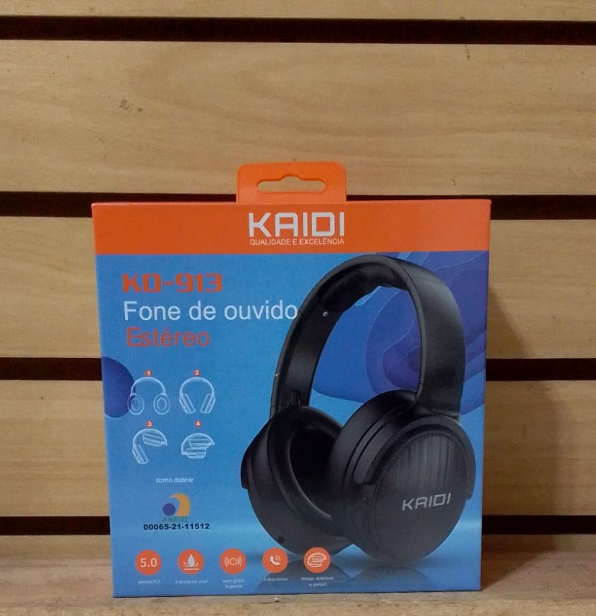  - Headphone - unidade    Cod. HEADPHONHE BLUETOOTH KD-913