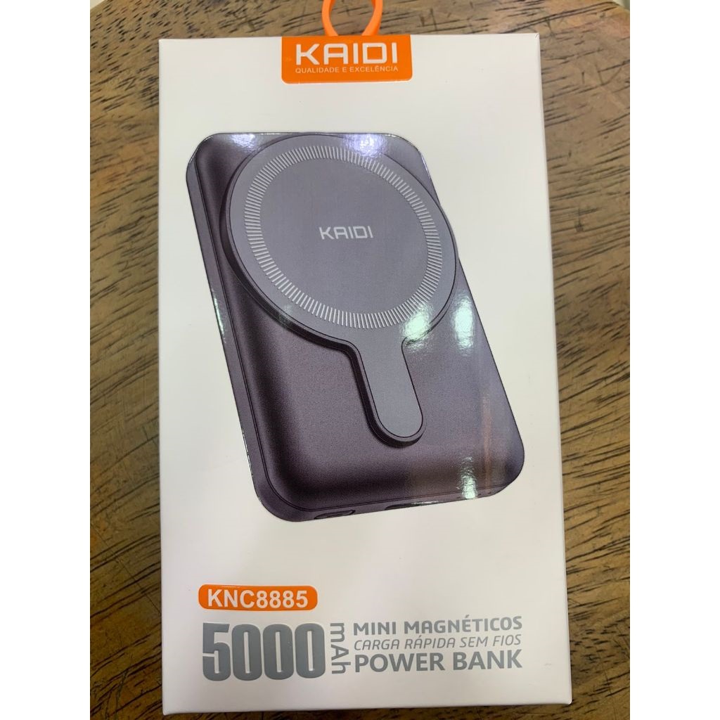  - Power Bank - unidade            Cod. POWER BANK 5000 MAH KNC8885