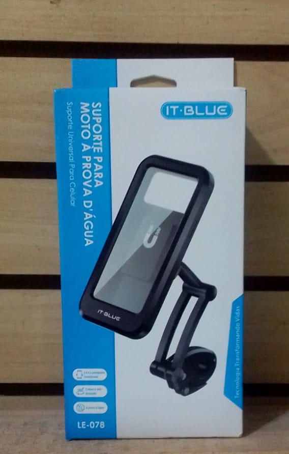  - Suporte    Cod. SUPORTE MOTO E BICICLETA A PROVA DE AGUA LE-078