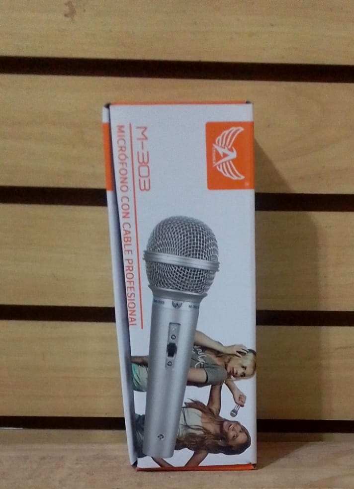  - Microfone    Cod. MICROFONE COM FIO M-303
