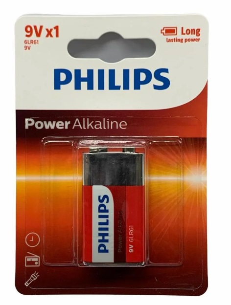  - Baterias    Cod. BATERIA PHILIPS 9V 