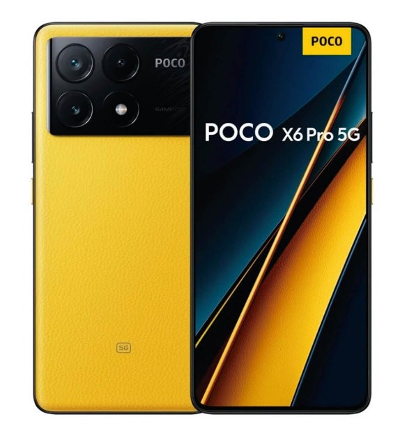  - Celulares - COR : YELLOW    Cod. POCO X6 PRO 5G 8GB RAM 256GB ROM 