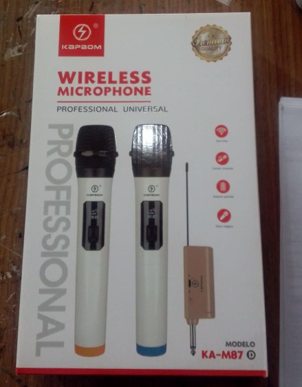  - Microfone    Cod. MICROFONE BLUETOOTH KA-M87D