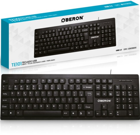  - Teclado    Cod. TECLADO COM FIO OR-TE101