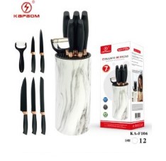  - Itens para cozinha    Cod. CONJUNTO DE 7 FACAS KA-F106