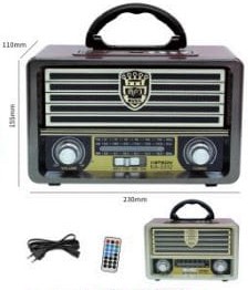  - Caixa de Som    Cod. RADIO PORTATIL AM/FM KA-3312 