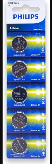  - Baterias - 15 cada    Cod. BATERIA PHILIPS CR2025