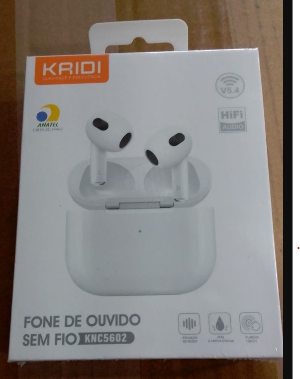  - Fones    Cod. FONE BLUETOOTH KNC5602