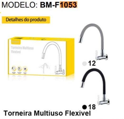  - Itens para cozinha - LOJA C3    Cod. TORNEIRA BM-F1053