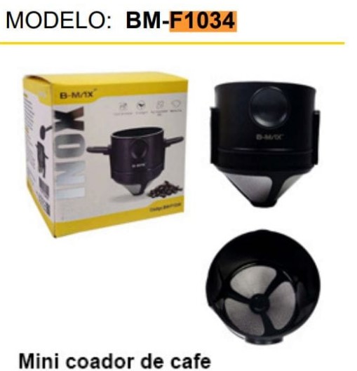  - Itens para cozinha - LOJA C3    Cod. MINI COADOR DE CAFE BM-F1034